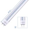 LED Tube Light 4FT, Dual-End Powered, T8 Ballast Bypass, 18W