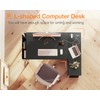 ODK 40 Inch Small L Shaped Gaming Computer Desk with