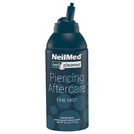 NeilMed NeilCleanse Piercing Aftercare, Fine Mist, 6 Fluid Ounce by NeilMed