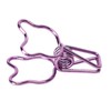 100Pcs Bear Binder Clamps Cute Shape Strong Clamping Sturdy Metal