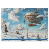 Steampunk Airships with a Surreal Note (Wall Calendar 2025 DIN