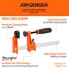 Jorgensen 6 inch Bar Clamp Set, 4 Pack Steel F