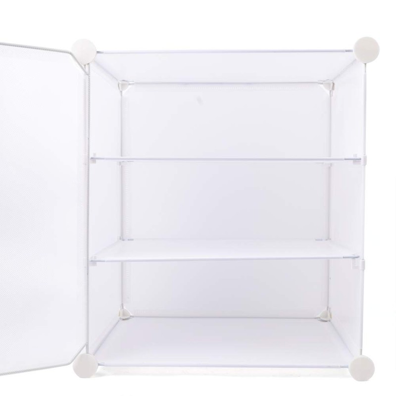 AngelcityCC Shoe Rack Organizer, 3 x 12-Tiers Stackable 72 Pairs
