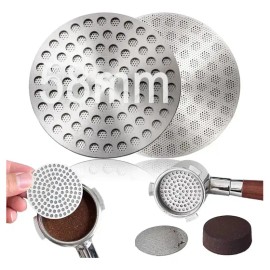 2 Pzs Filtros Puck Screen De Cafe Espresso Reutilizable 58mm