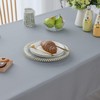 LivinEase 100% cotton tablecloth (grey, tablecloth (142 x 230 cm))