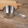 IMEEA Milk Pot Butter Warmer 10cm, 450ml Milk Pan 18/10