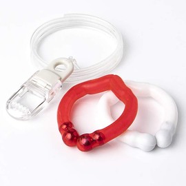 Calibauer Sports Set, Set of 2, Red & White, Anti-lost Strap Set