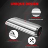 LCGP 3" Inlet Exhaust Tips, 3" Inlet x 3.5" Outlet