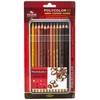 KOH-I-NOOR Polycolor Brown Line Artist's Coloured Pencils (Set of 12)