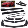 Unbranded Universal Car Front Bumper Lip Chin Spoiler Splitter Glossy