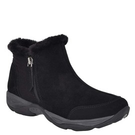 Easy Spirit Women's Elinot Snow Boot, Black/Black, 8.5