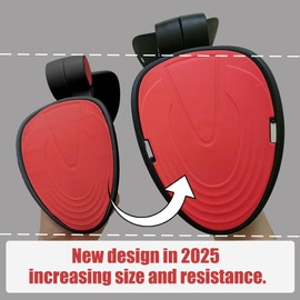 CENMIFI Thigh Master - Thigh Toner, Pelvic Floor Trainer, Kegel Trainer & Butt, Leg, Arm Toning Master Equipment for Home Gym Workout (Black) in 2025, Increasing Size and Resistance.