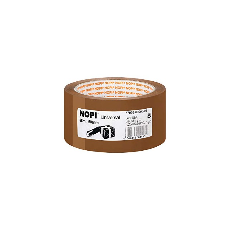 6 x Nopi stack tape brown 6x66mx50mm
