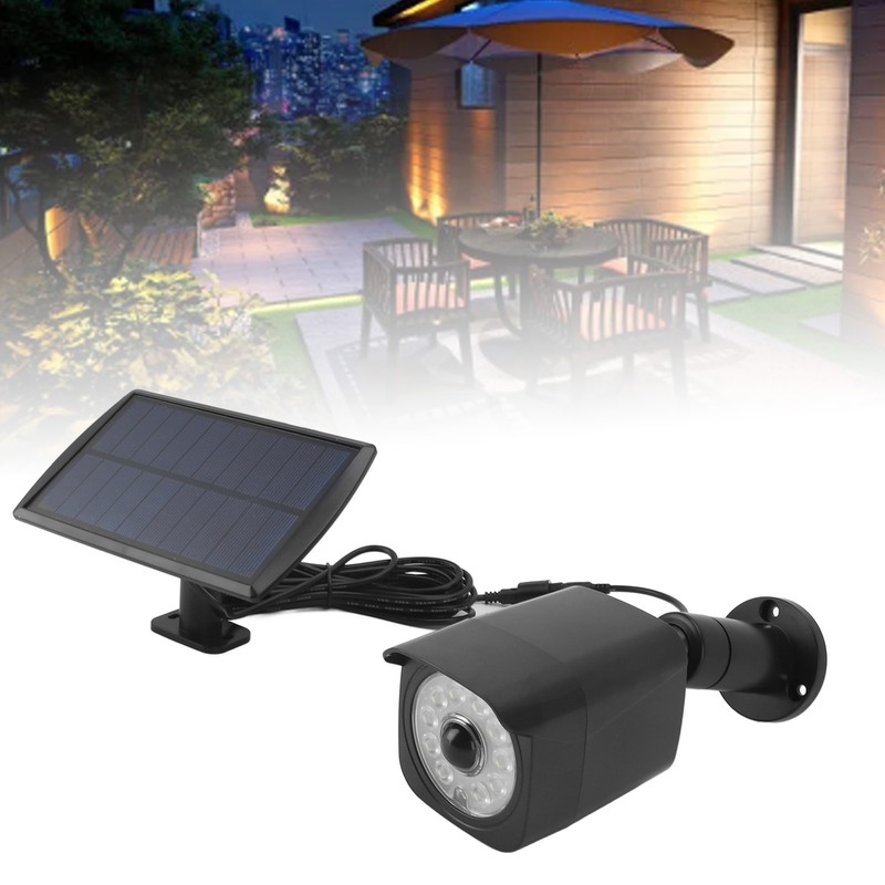 Dummy Cameras Solar Light Motion Sensor IP65 Waterproof 2200mAh Battery