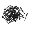 VekAuto 50 Pcs Dome Head Closed Sealing Rivets 4.8mm Grip