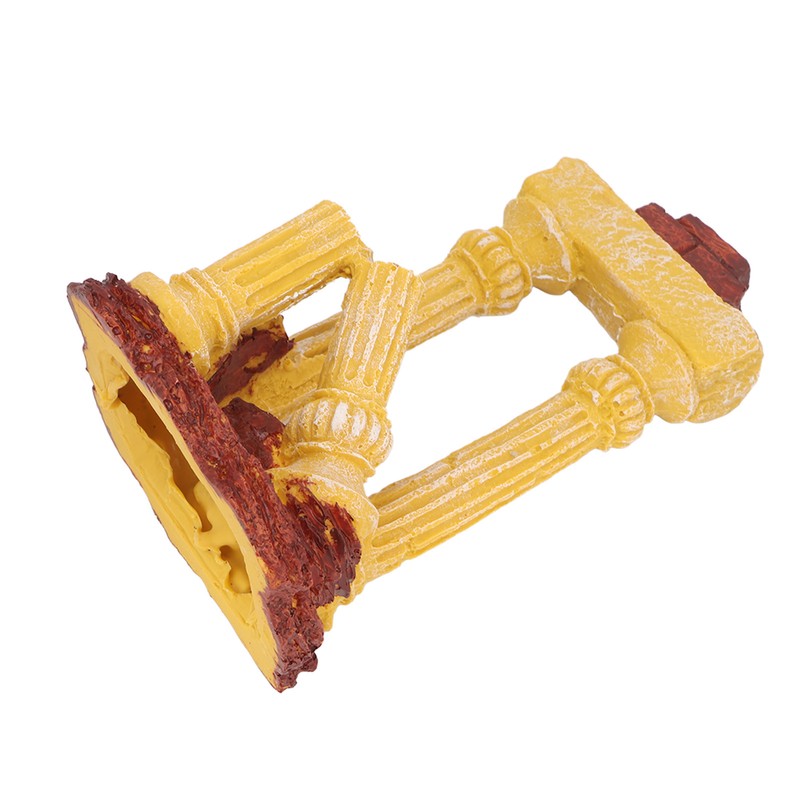 Roman Column Aquarium Decoration Resin Simulation Reusable Fish Tank Landscape