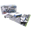 Minicar Pullback Airport 3pcs Set, Airplane Airport Bus, Car Ramps