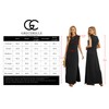 GRECERELLE Women's Summer Crew Neck Casual Loose Split Long Maxi