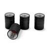 Black Dragon Valve Stem Caps for Tire Rim Wheel Aluminum
