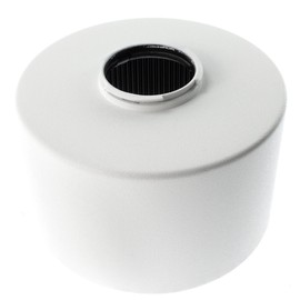 Lightolier 8236WH Lytespan Track Lighting Par-Tech Cylinder 30 Shade, White