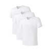 DAVID ARCHY Men's Undershirts Combed Cotton T-Shirt Soft Moisture-Wicking T-Shirts