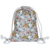 Papierdrachen Rabbit Backpack Flowers & Green - Cotton / Canvas