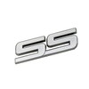 3pcs Metal SS Front Door SS Emblem Car Badge Sticker