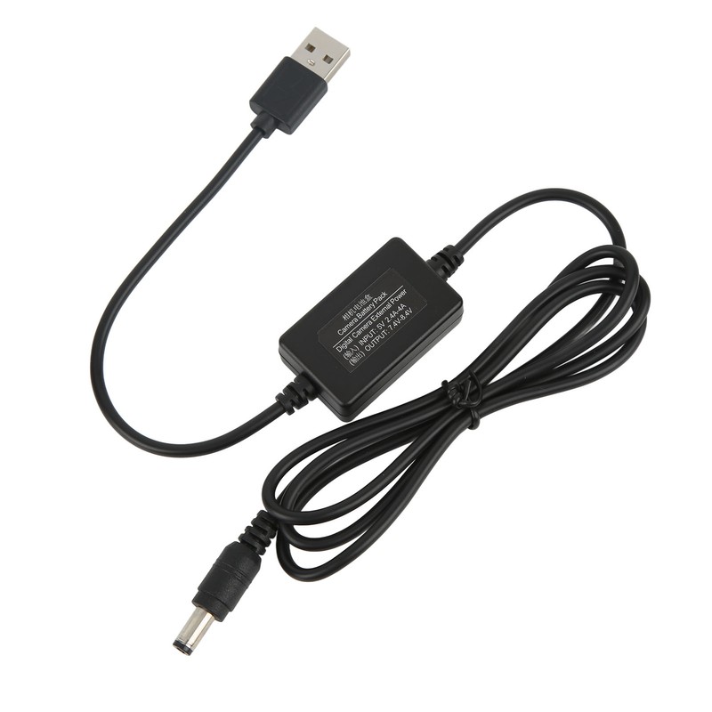 1.2m USB 5V to DC 8V Voltage Booster Cable Step