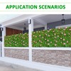 86 York Expandable Fence Privacy Screen Faux Ivy Decorative for