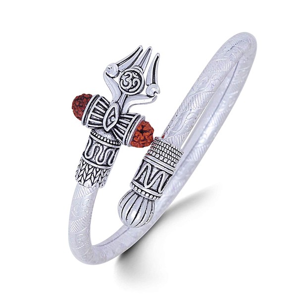 WC Shiv Bracelet Cuff Kada for men Lord Shiva Bahubali