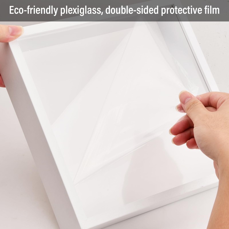 3D Shadow Box, Deep Picture Frame Display Box for Tabletop