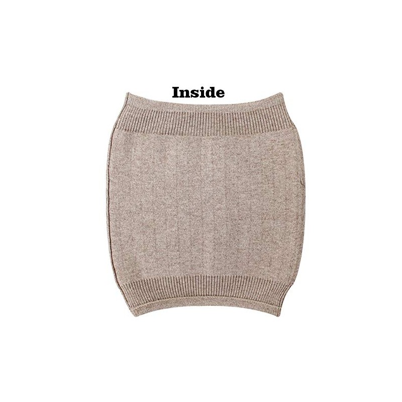 Unisex Warm Soft Cashmere Waist Warmer Wool Warming Belt Elastic