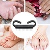 Paquet 10 Piezas Cepillo Limpieza Uñas Herramienta Lima Quitapolvo Manicura