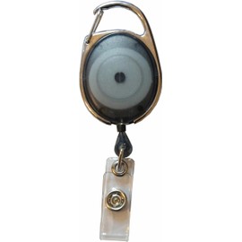 | Retractable Badge Reel with Carabiner Clip for ID Card Badge Holders, PCL Media ltd