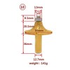 SUPERTOOL Electroplated Diamond Stone Marble Grinding Edge Router Bit 1/2"