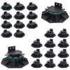 Adjustable Deck Support Pedestal with Fastener Ring, 24Pack Deck Foundation