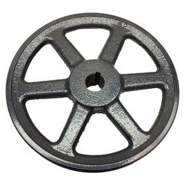 BK50-1-1/8 Fixed Bore V-Belt Pulley, Type 1-1/8" Finished Shaft, 4.75" Outside Diameter, 1 Belt Groove