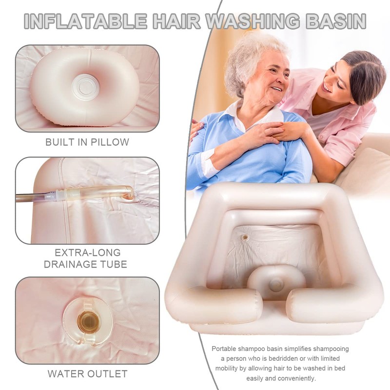 Hair Washing Basin for bedridden, wash Hair in Bed, Designed