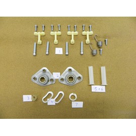 1968-1982 C3 Corvette Headlight Headlamp Bearing Bushing Restoration Kit #362995kit