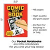 Comic Book Passport Sized Notebook - Filled With Blank Panels