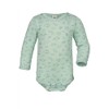 Engel, Baby Bodysuit Long Sleeve Printed 70% Wool (kbT), 30%