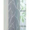 ESLIR Sliding Curtains, Set of 2 Panel Curtains with Loops,