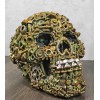Steampunk Junkyard Gearwork Mechanic Gears Nuts Bolts And Screws Skull
