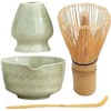 Matcha Whisk Set Ceramic Matcha Whisk Reusable Matcha Bowl Kit