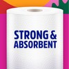 Bonterra Responsibly Sourced Paper Towel, Strong, Absorbent, and Plastic-Free, 4