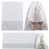 SOFPLATE 10 Pack 14.3 x 10.6 Inch Shoe Drawstring Bags