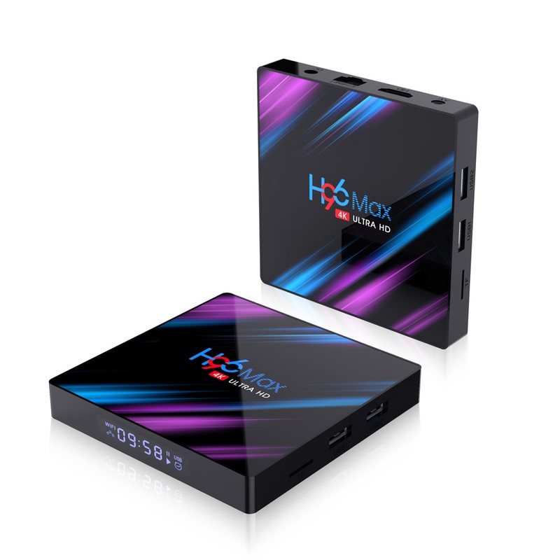 H96 Max Smart Android 10.0 TV Box RK3318 Quad Core