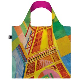 LOQI Delaunay Eiffel Tower Low-key Eco Bag, Recycled, Foldable, Stylish