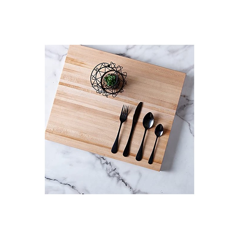 Safdie & Co. Flatware Silverware Cutlery Stainless Steel Utensils Service
