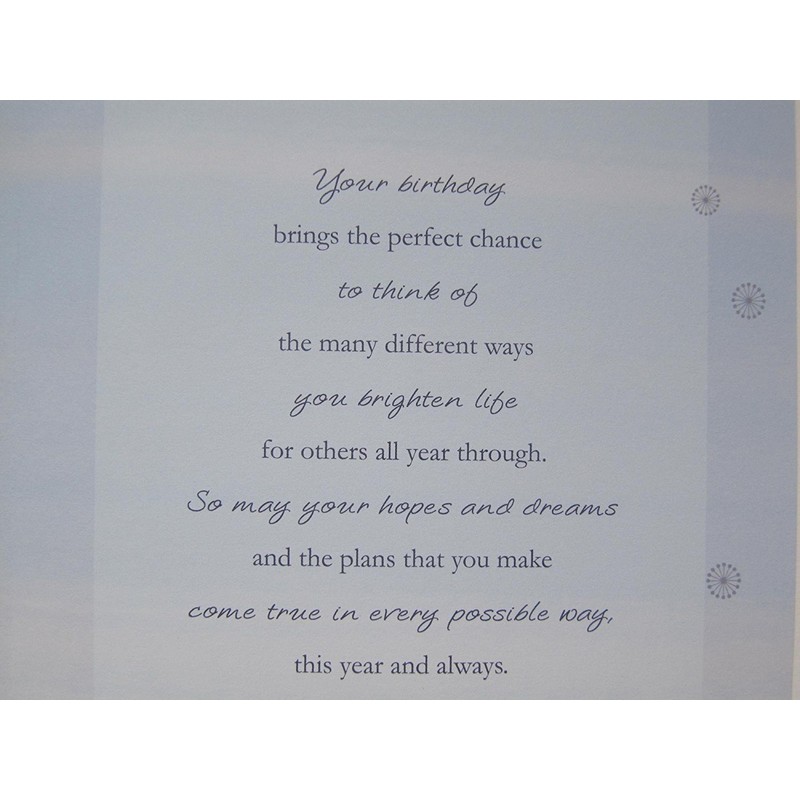 STUNNING SON WHAT MAKES YOU SO SPECIAL 5 VERSE BIRTHDAY